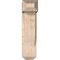 Ekena Millwork Traditional Craftsman Smooth Bracket w/ Offset Brace, Douglas Fir, 7 1/2"W x 18"D x 30"H BKT0806X18X30TRA04SDF - alternate 3